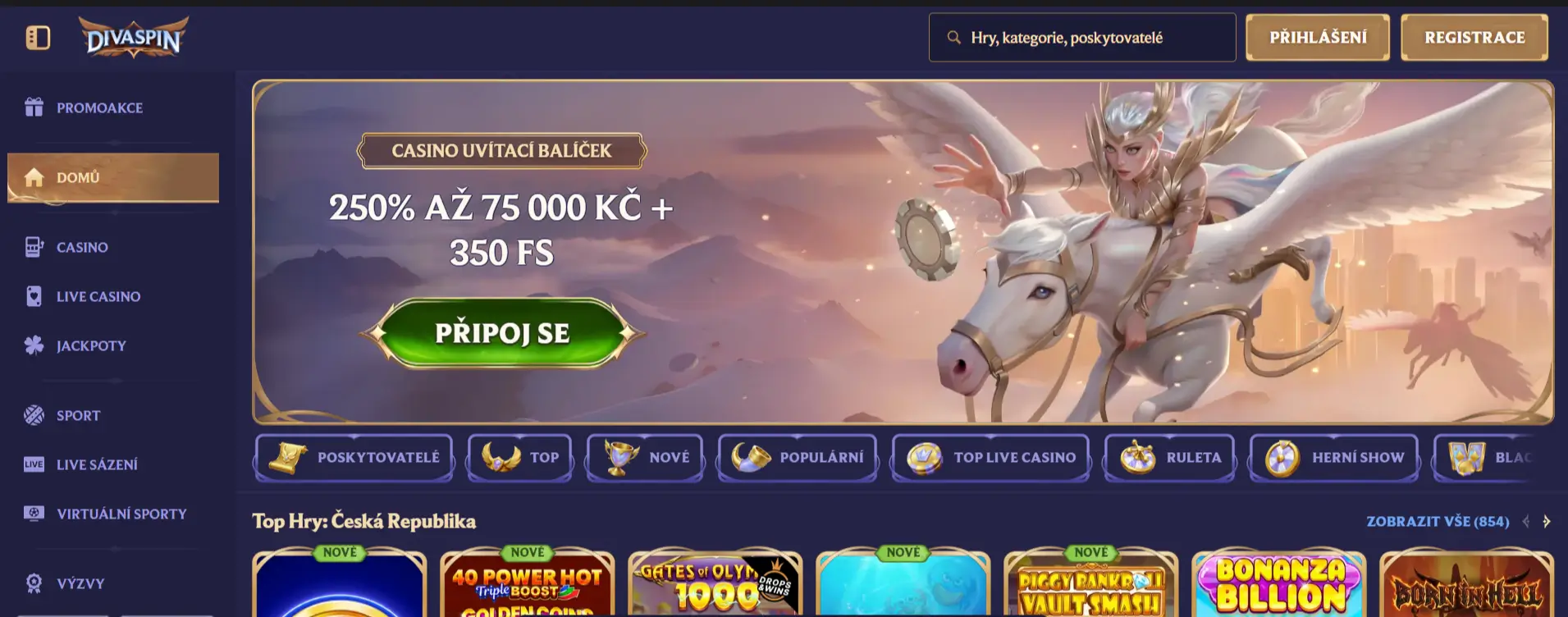 Divaspin casino